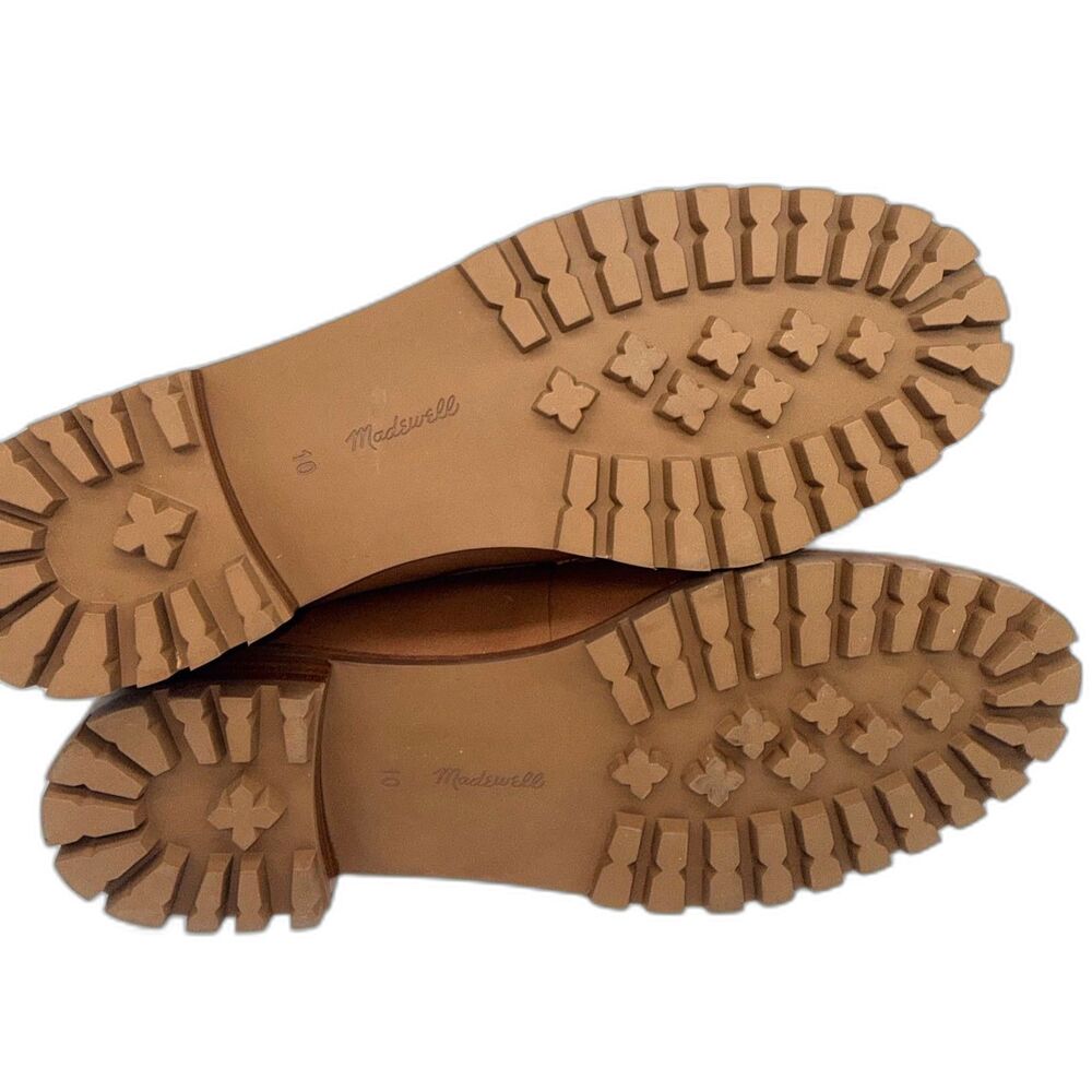 Madewell The Corinne Lug Sole Loafer - Tan 10 - Picture 9 of 11